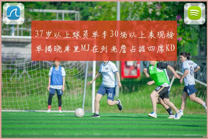 37岁以上球员单季30场以上表现榜单揭晓库里MJ在列老詹占据四席KD今年能否登顶